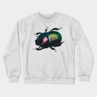 Splendid Earth-boring Scarab Beetle Crewneck Sweatshirt